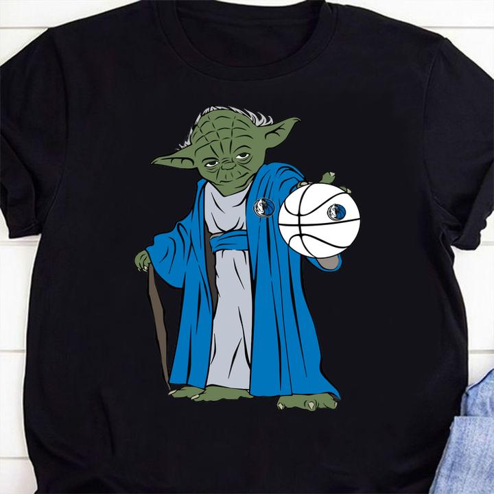 Premium Master Yoda NBA Dallas Mavericks t-shirt shirt