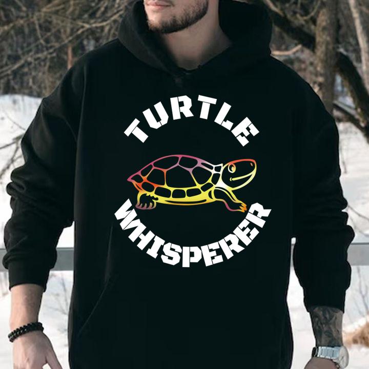 Hot Turtle Whisperer Funny Costume Spirit Animal t-shirt hoodie