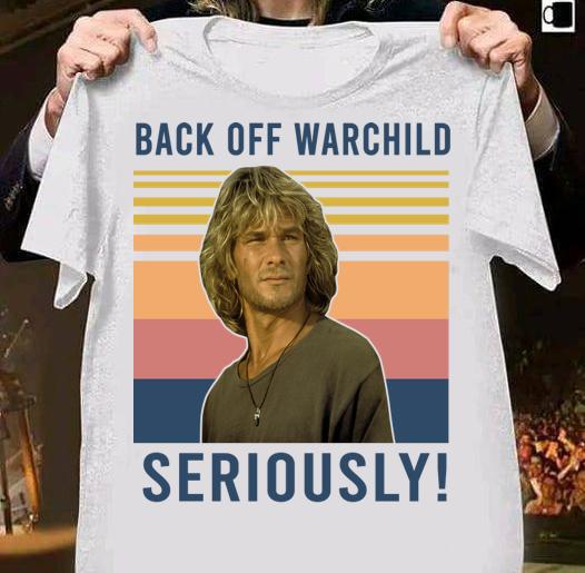 Bodhi Point Break Back Off Warchild Seriously Vintage t-shirt shirt