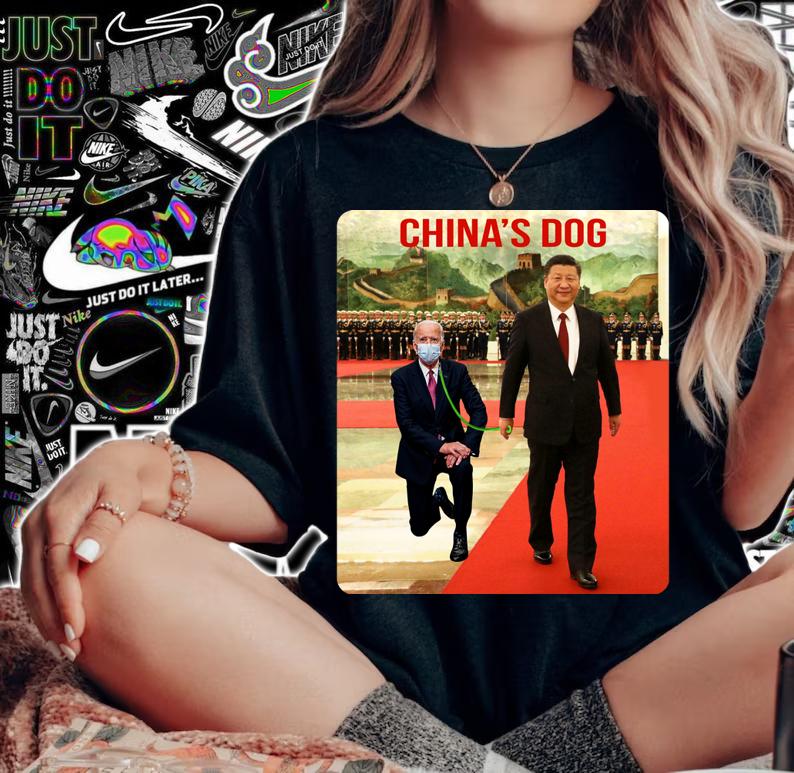Xi Jinping and Joe Biden China's do t-shirt woman shirt