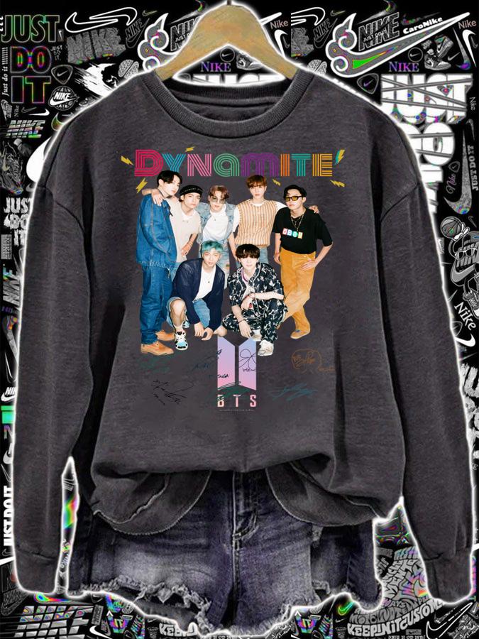 Bts Signature Dynamite t-shirt sweatshirt