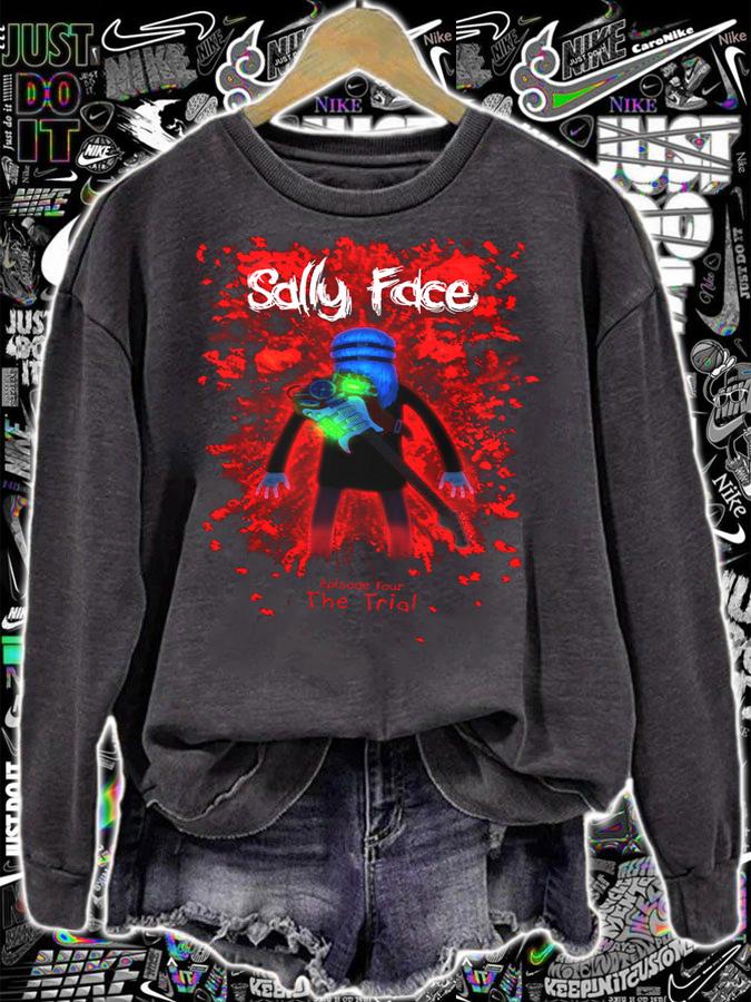 Sally Face Sanity's Fall Larry The Trial t-shirt sweatshirt