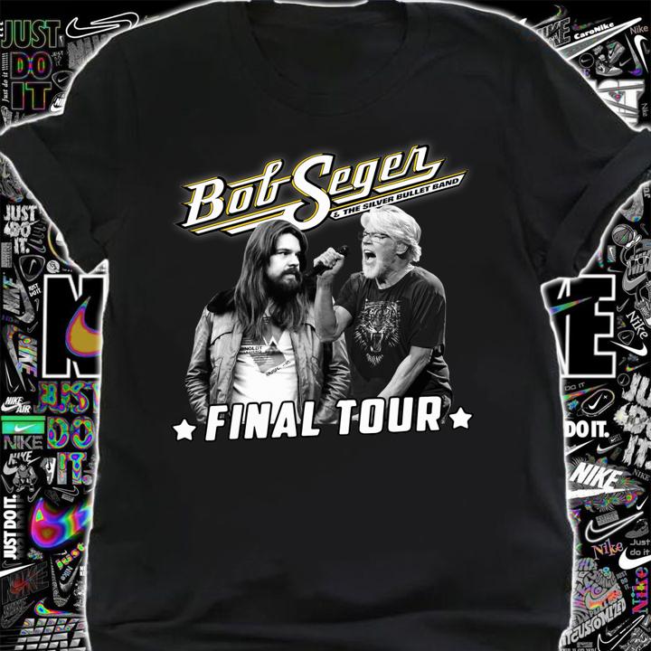 Bob Seger & The Silver Bullet Band Final Tour t-shirt shirt