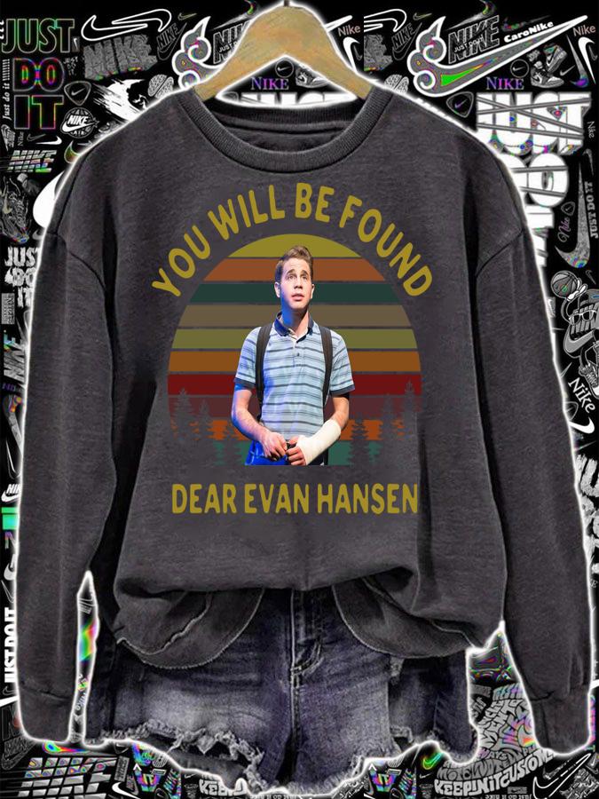 Original Ben Platt you will be found Dear Evan Hansen sunset t-shirt sweatshirt