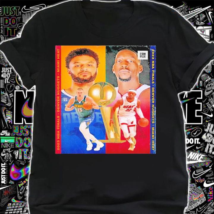 Denver Nuggets Vs Miami Heat In The NBA Finals 2023 t-shirt shirt