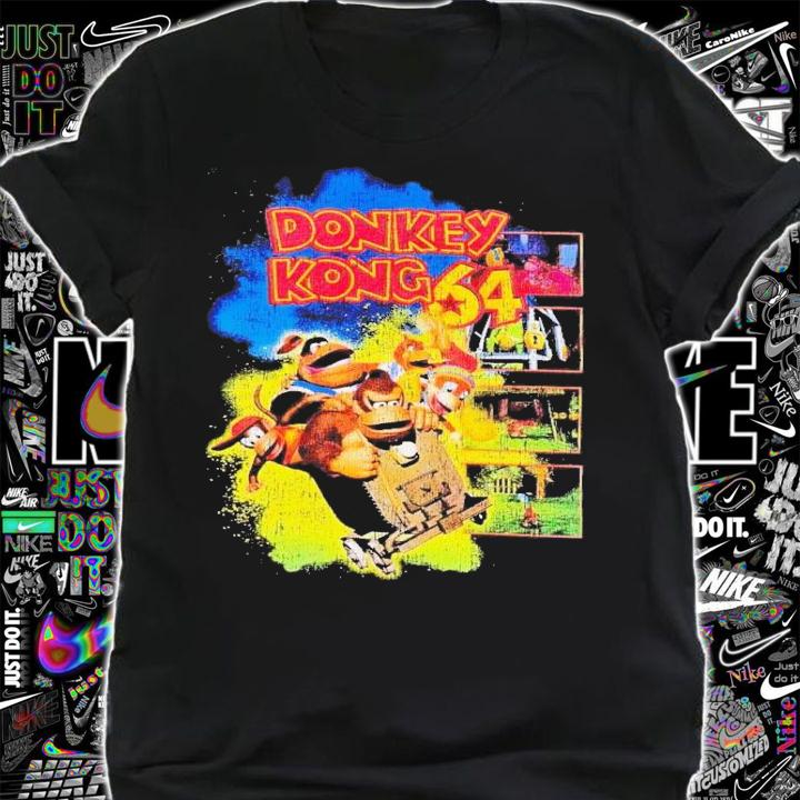 Donkey Kong 64 vintage t-shirt shirt