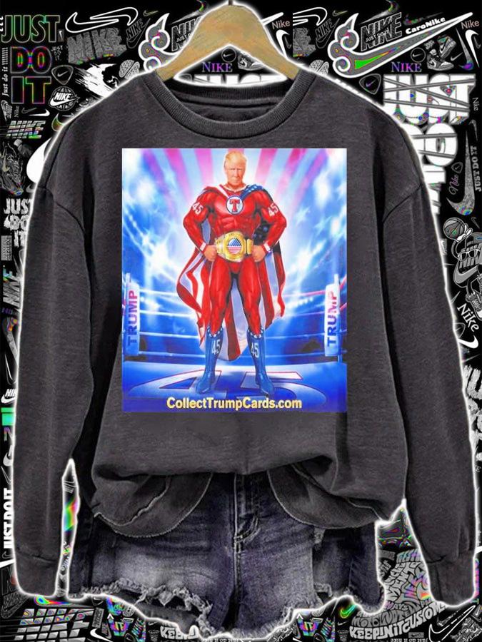 America Needs Superhero Super Pro Trump Shirt t-shirt sweatshirt