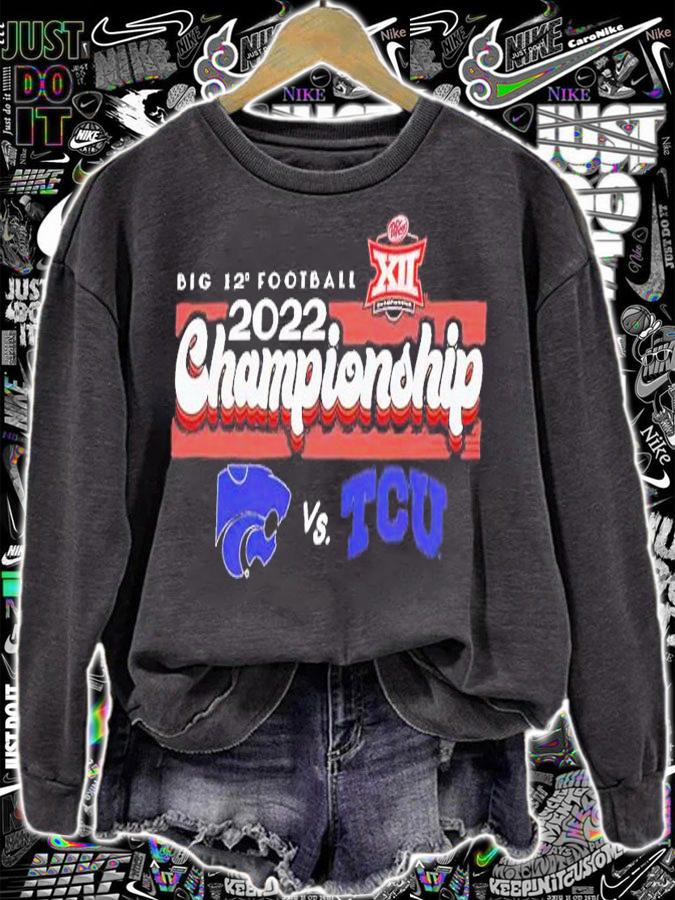Big 12 Football 2022 Championship K-State vs TCU Dec 3 shirt t-shirt sweatshirt