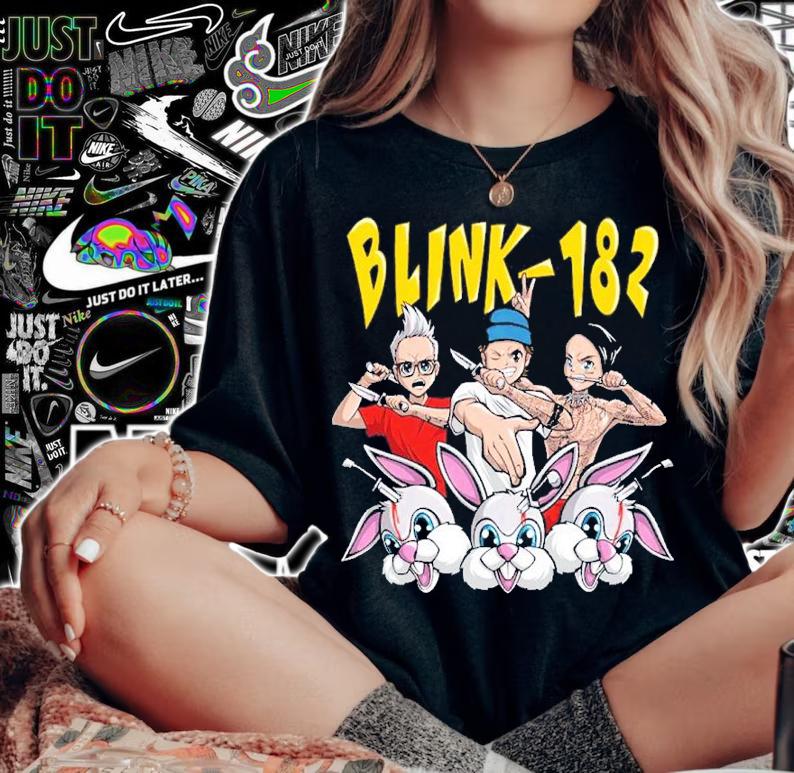 Blink 182 Throwing Knives Shirt t-shirt woman shirt