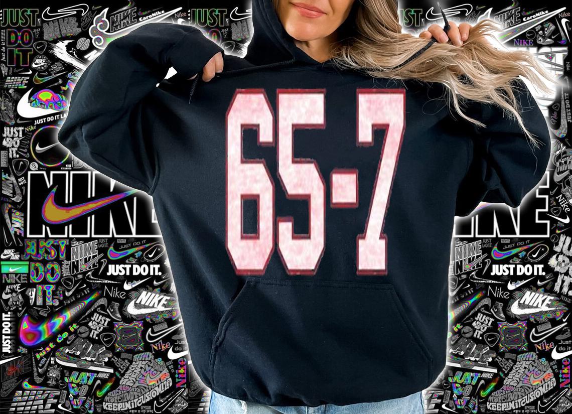 Georgia Bulldogs 65-7 Shirt t-shirt hoodie