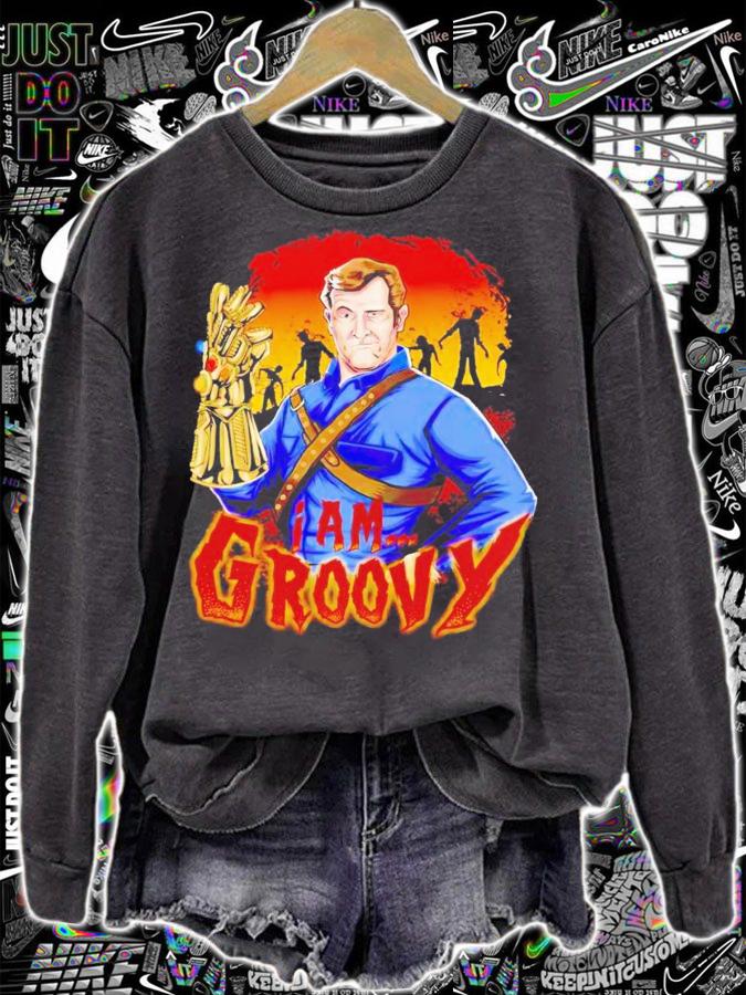 I am... Groovy Infinity Gauntlet shirt t-shirt sweatshirt