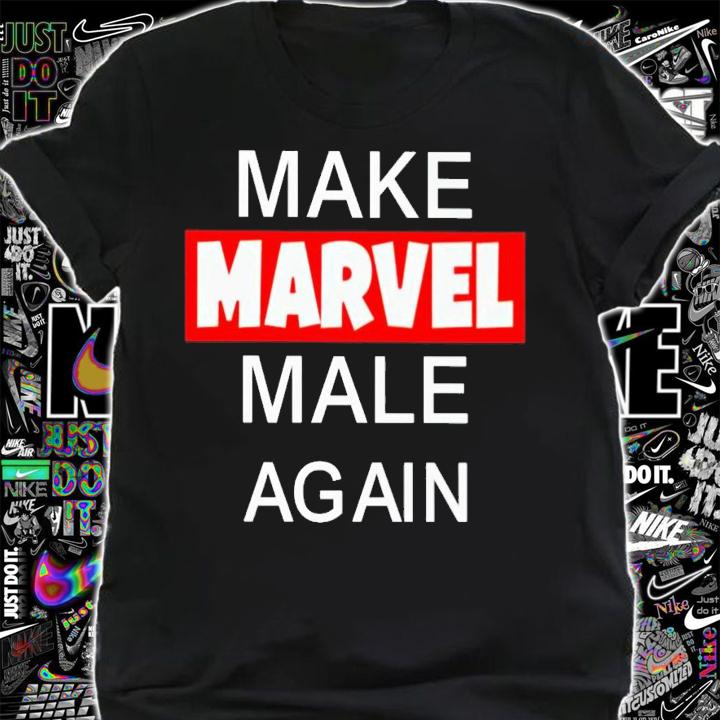 Make Marvel male again shirt t-shirt shirt