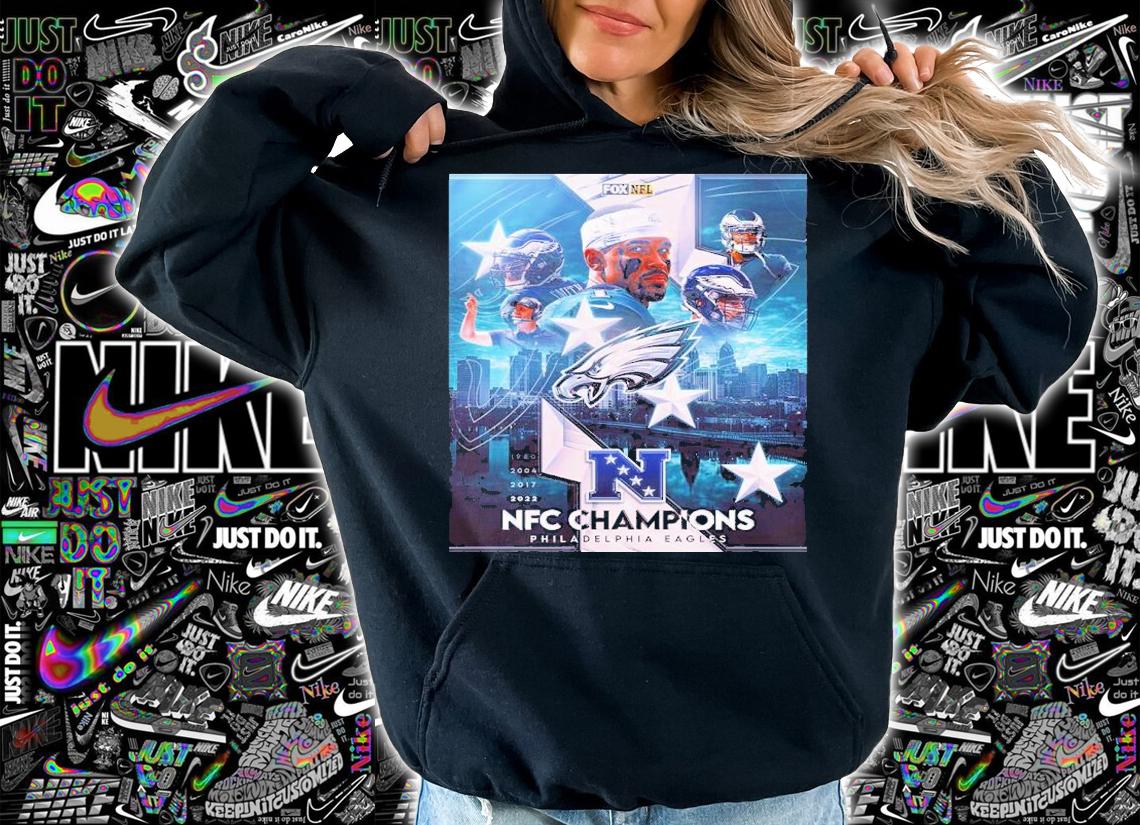 NFC Champions Philadelphia Eagles Kansas City Chiefs Vs. Philadelphia Eagles Super Bowl 2023 Shirt t-shirt hoodie