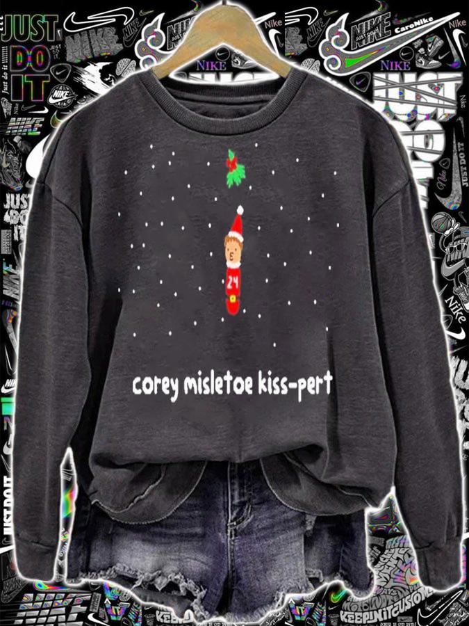 NBA Christmas Corey Mistletoe Kiss-pert Shirt t-shirt sweatshirt