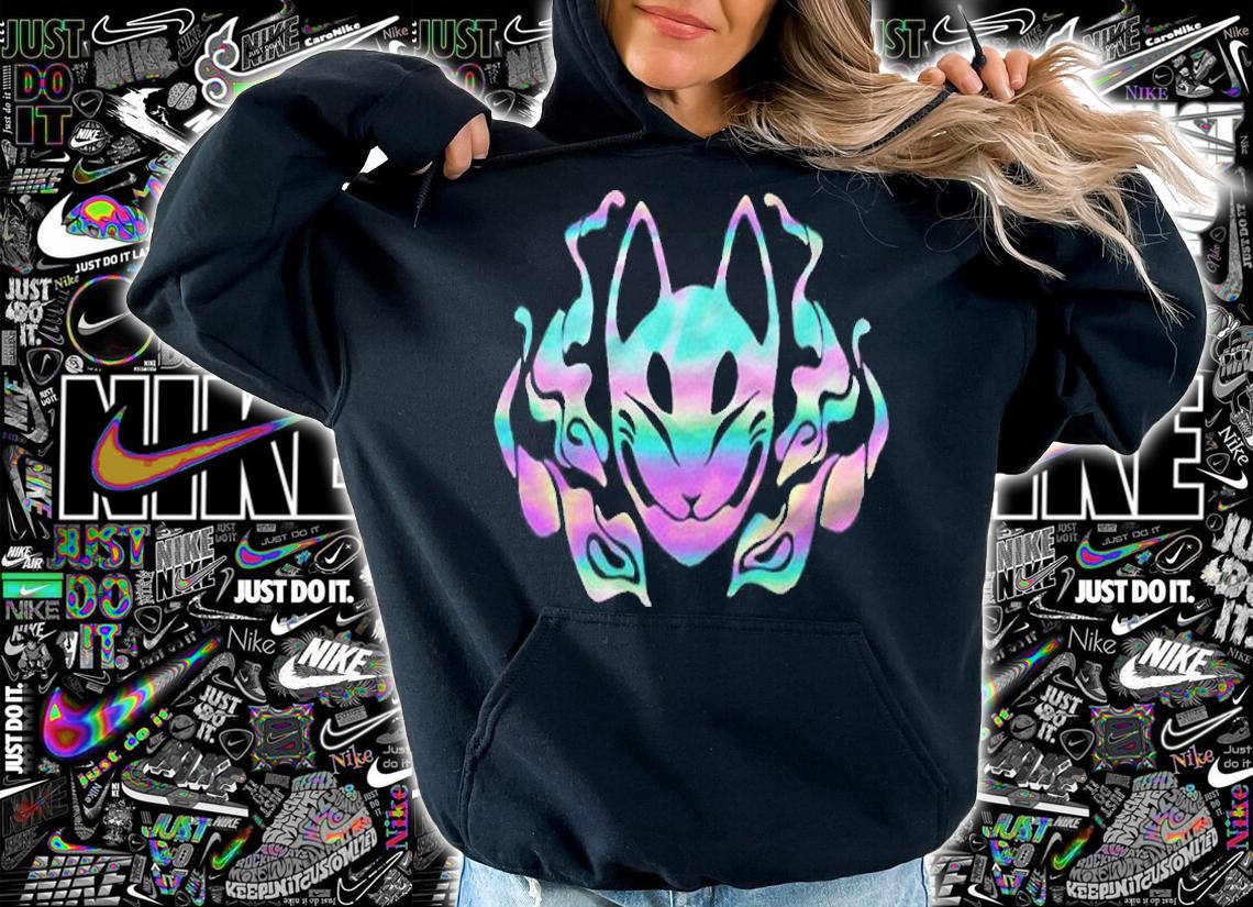 Mask Kitsune T-shirt hoodie