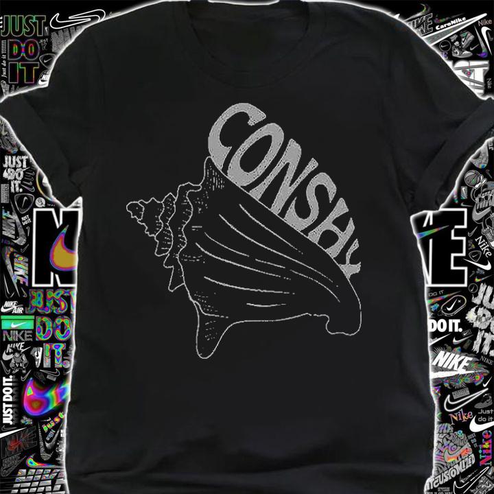 More Than The Curve Conshy Conch T-Shirt