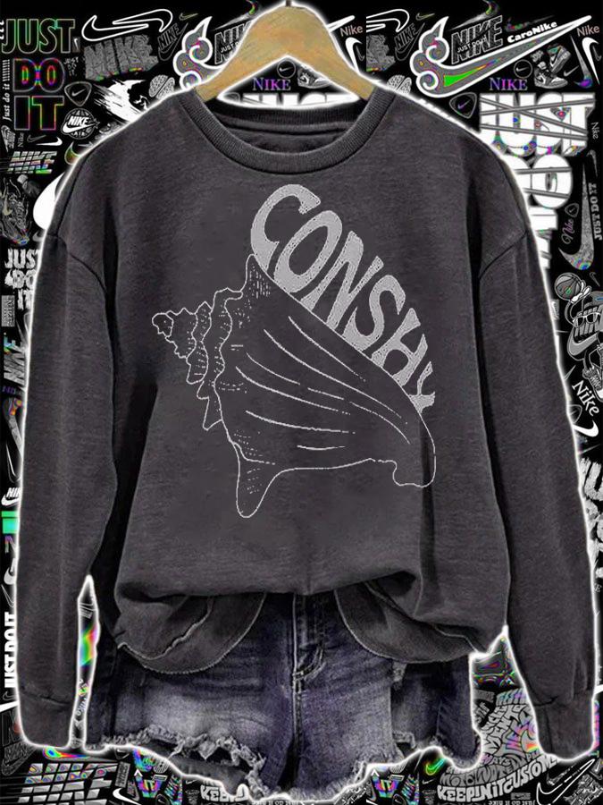 More Than The Curve Conshy Conch T-Shirt