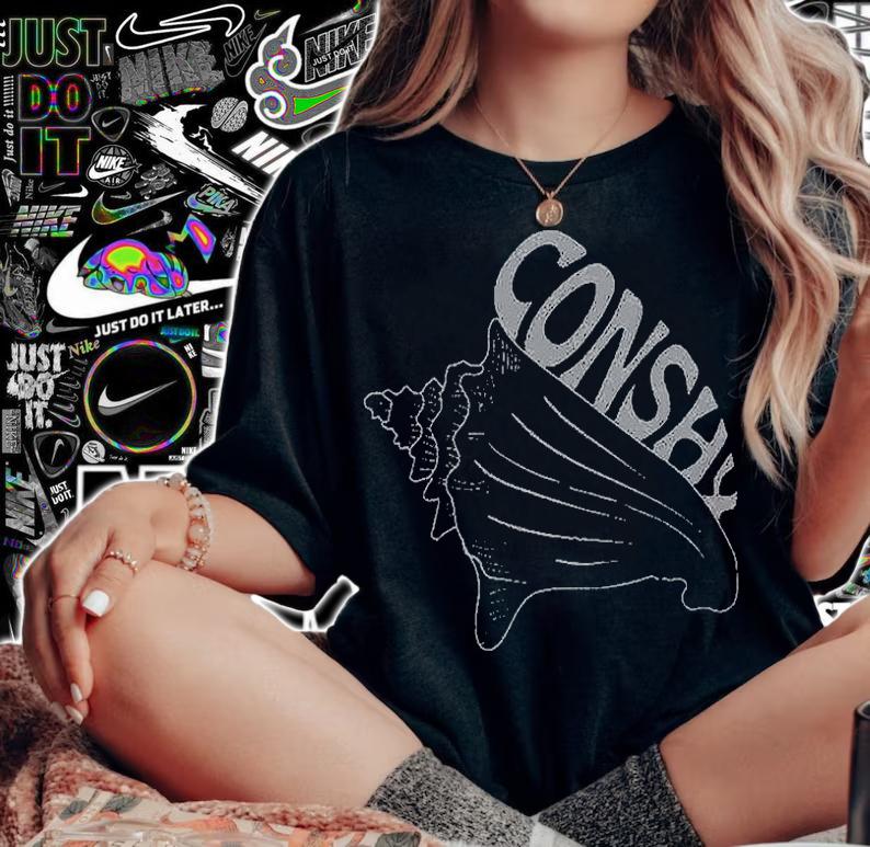 More Than The Curve Conshy Conch T-Shirt