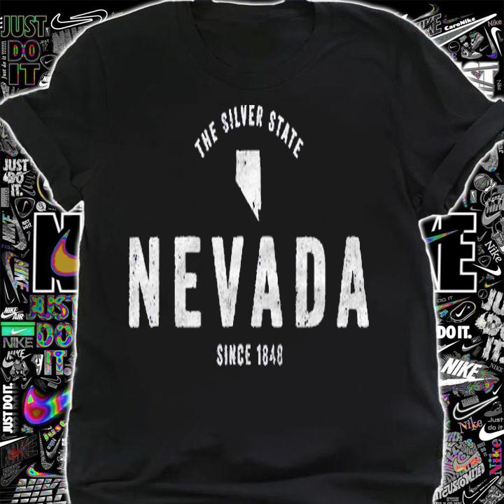 Nevada Vintage Sports Design Retro Nv Shirt shirt
