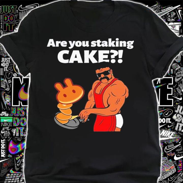 Pancakeswap Are You Staking Cake Shirt