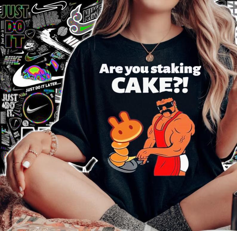 Pancakeswap Are You Staking Cake Shirt