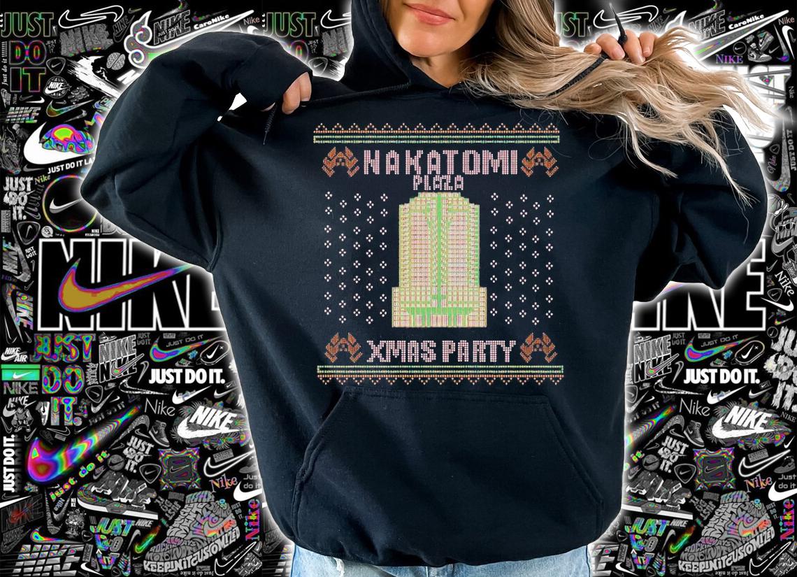 Nakatomi Plaza Xmas Party Ugly Christmas Shirt
