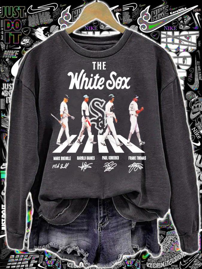 The White Sox Abbey Road signatures shirt sweatshirt