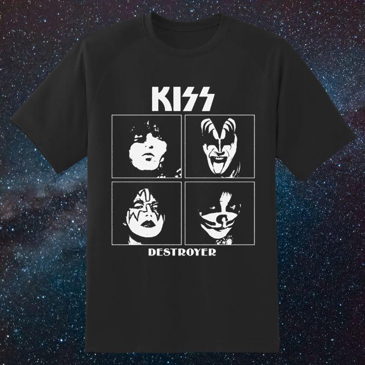 Destroyer Kiss Rock Band Heavy Metal Shirt