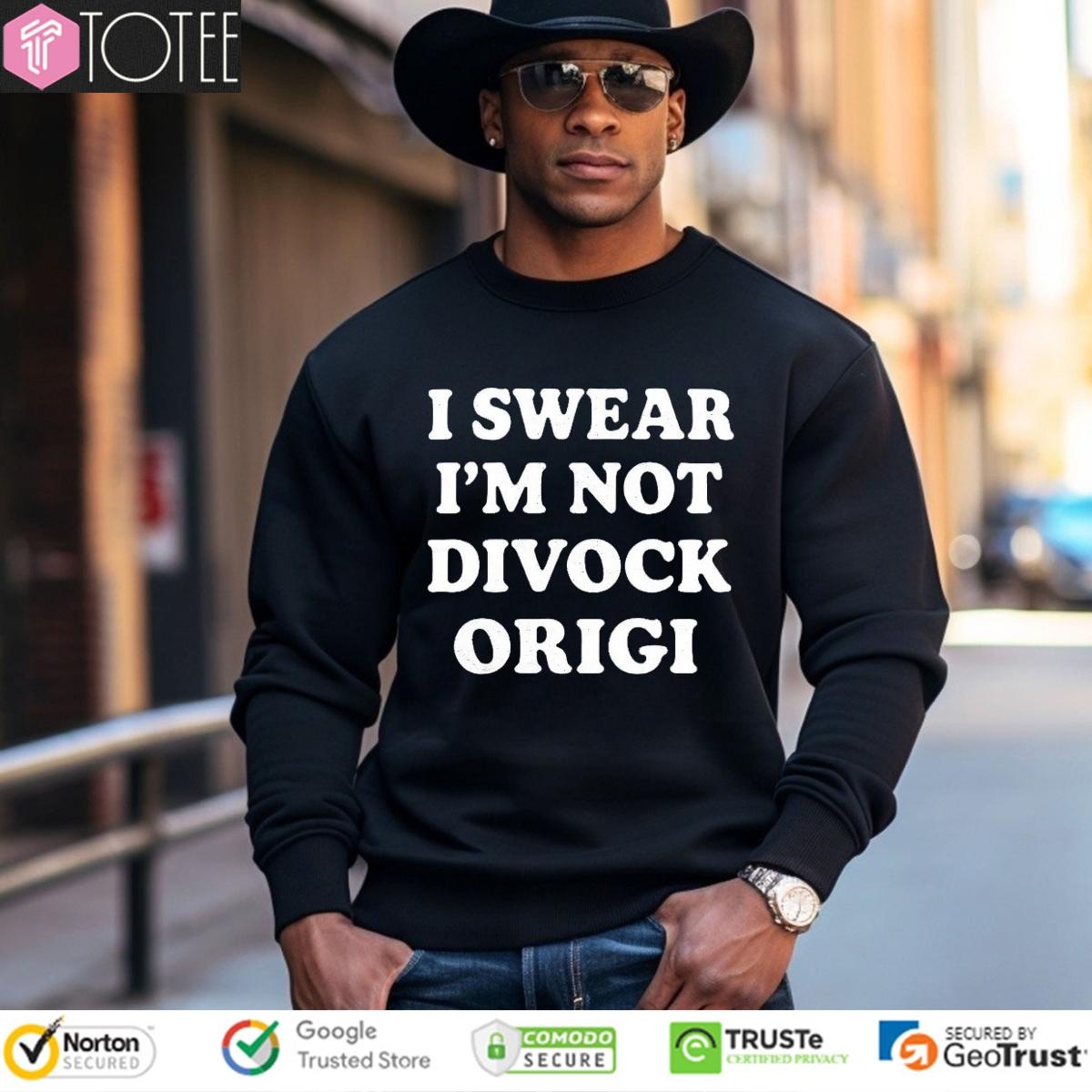 I Swear Im Not Divock Origi Sweatshirt