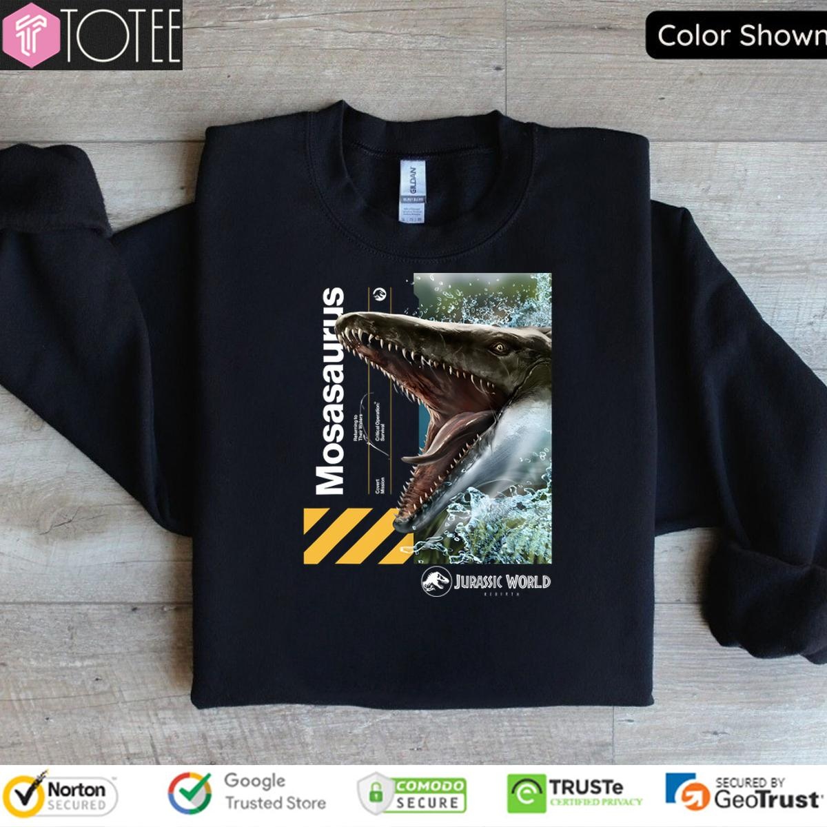 Jurassic World Sweatshirt: Ultimate Mosasaurus Style Results!