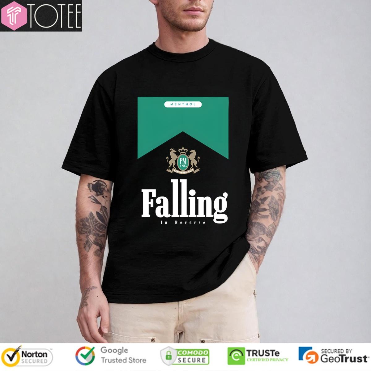 Marlboro Falling In Reverse Menthol T-shirt